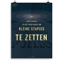 Prikkelende poster: Kleine stapjes