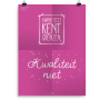 Prikkelende poster: Kwantiteit - kwaliteit