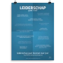 Prikkelende poster: Leiderschap gaat over...