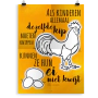Prikkelende poster: Kip knippen