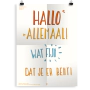 Prikkelende poster: Hallo allemaal