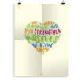 Prikkelende poster: The heart is a muscle