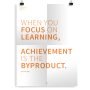 Prikkelende poster: When you focus on learning