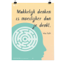 Prikkelende poster: Makkelijk denken