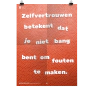 Prikkelende poster: Zelfvertrouwen